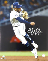 Fernando Tatis Jr. Autographed Framed 16x20 Photo San Diego Padres Beckett BAS Stock #197151