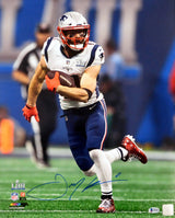 Julian Edelman Autographed 16x20 Photo New England Patriots Super Bowl LIII Beckett BAS Stock #147921