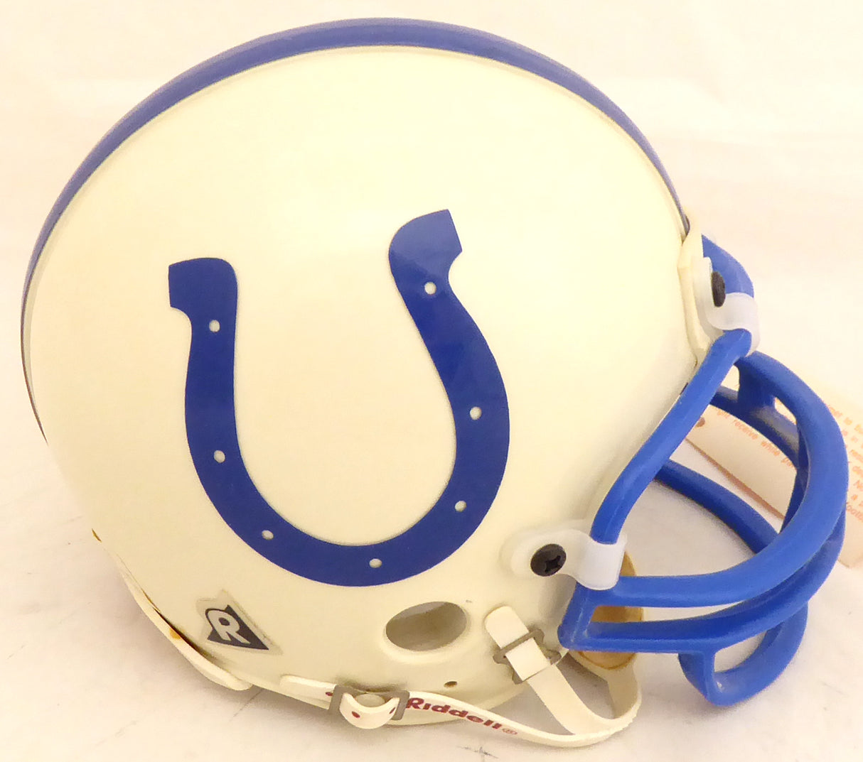 Johnny Unitas Autographed Baltimore Colts Mini Helmet "HOF 1979" (Light) Beckett BAS #A34656