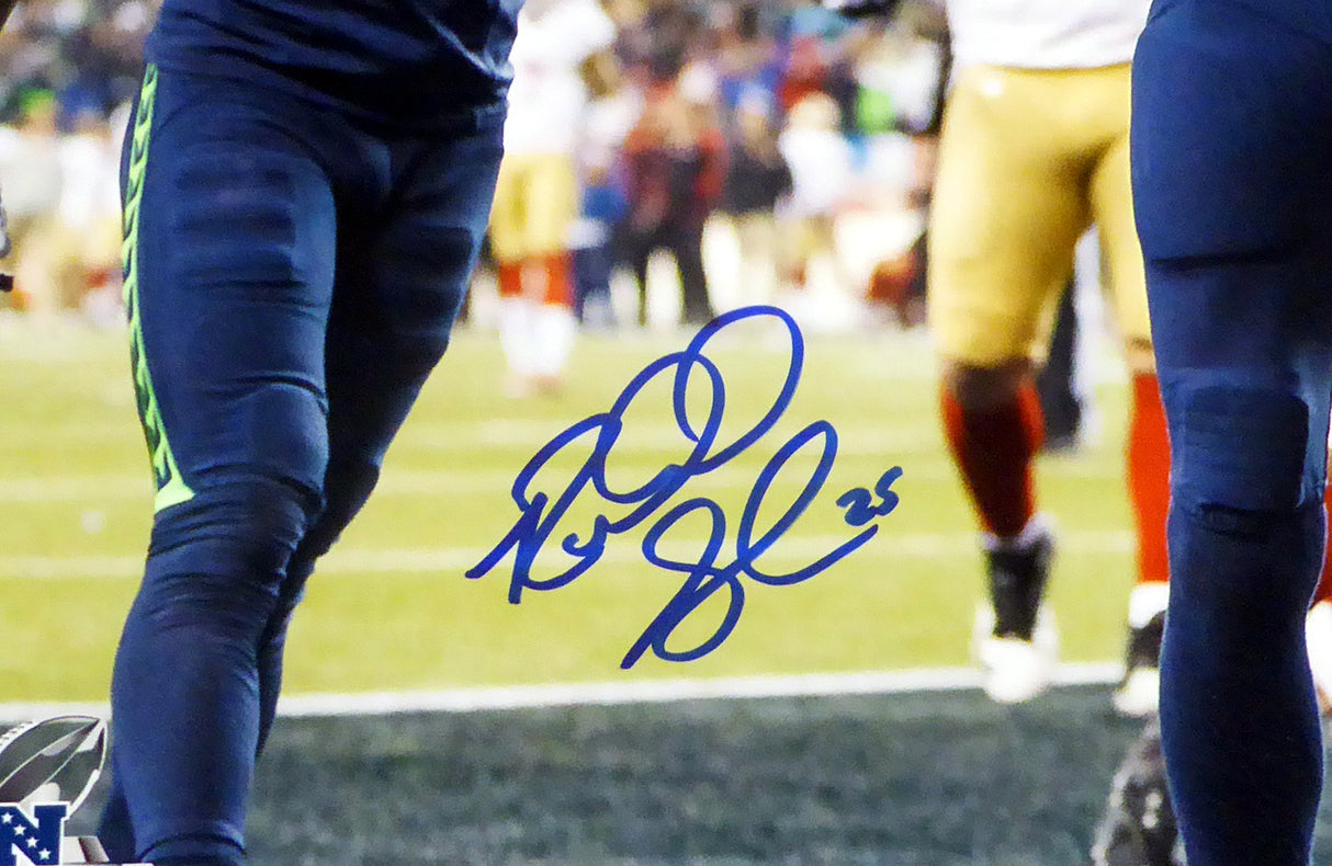 Richard Sherman Autographed 16x20 Photo Seattle Seahawks RS Holo Stock #77875