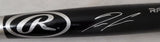 Ronald Acuna Jr. Autographed Black Rawlings Baseball Bat Atlanta Braves Beckett BAS Stock #181314