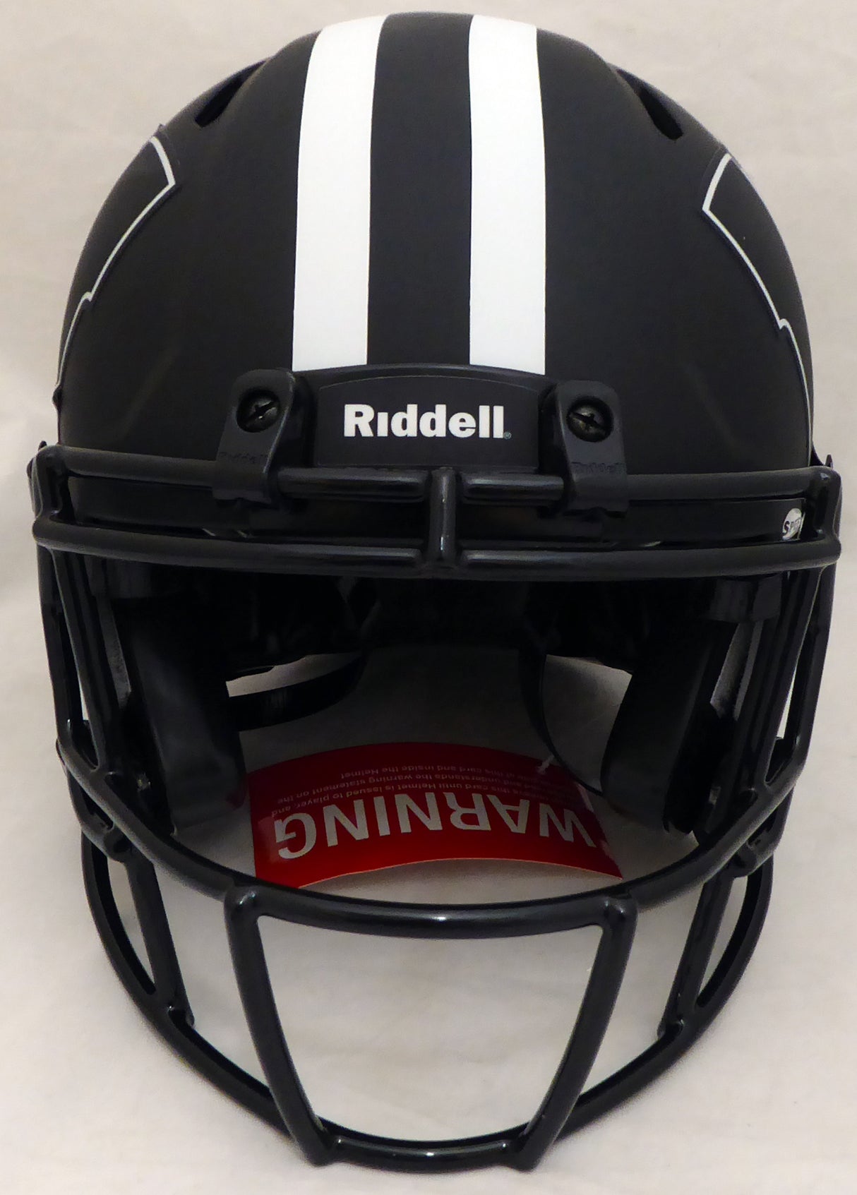 Russell Wilson Autographed Wisconsin Badgers Eclipse Black Full Size Speed Authentic Helmet (Smudge) RW Holo & Beckett BAS #WE94132