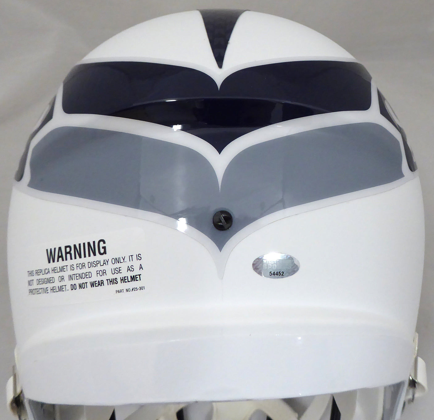 Tyler Lockett Autographed Seattle Seahawks Flat Matte White Full Size Speed Replica Helmet (Smudge) MCS Holo #54452