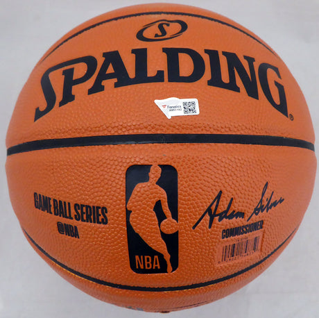 Zion Williamson Autographed Official Spalding I/O Basketball New Orleans Pelicans Fanatics Holo Stock #185089