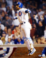 Sammy Sosa Autographed 16x20 Photo Chicago Cubs Beckett BAS Stock #148618