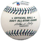 Sammy Sosa Autographed Official 2001 All Star Game Baseball Chicago Cubs Beckett BAS Stock #148620