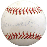 Al Schacht Autographed Official League Baseball Clown Prince Of Baseball Beckett BAS #H10687