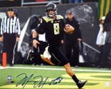 Marcus Mariota Autographed 16x20 Photo Oregon Ducks MM Holo Stock #87198