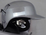 Ronald Acuna Jr. Autographed Atlanta Braves Rawlings Chrome Mini Helmet (Smudged) Beckett BAS #Y59799