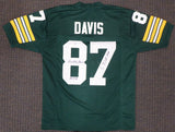 Green Bay Packers Willie Davis Autographed Green Jersey "HOF 81 & SB I II Champs" PSA/DNA Stock #187484