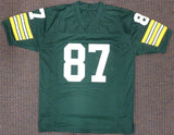 Green Bay Packers Willie Davis Autographed Green Jersey "HOF 81 & SB I II Champs" PSA/DNA Stock #187484