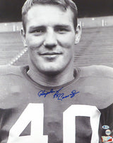 Howard "Hopalong" Cassady Autographed 16x20 Photo Ohio State Buckeyes Beckett BAS Stock #179074