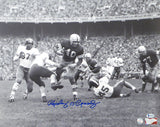 Howard "Hopalong" Cassady Autographed 16x20 Photo Ohio State Buckeyes In Blue Beckett BAS Stock #179075