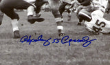 Howard "Hopalong" Cassady Autographed 16x20 Photo Ohio State Buckeyes In Blue Beckett BAS Stock #179075