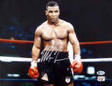 Mike Tyson Autographed 11x14 Photo Beckett BAS Stock #180906