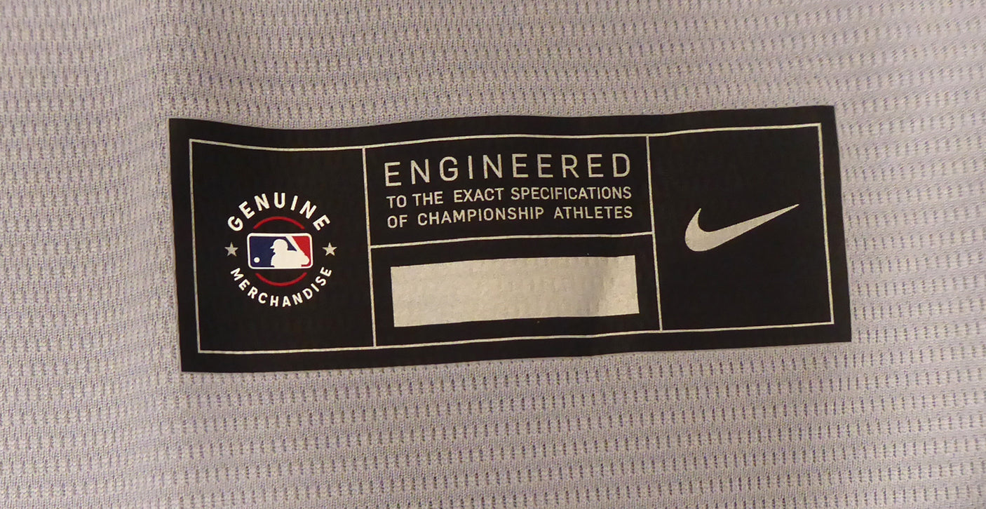 Cleveland Indians Shane Bieber Autographed Gray Nike Jersey Size XL "Go Tribe" Beckett BAS Stock #187725