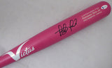 Fernando Tatis Jr. Autographed Pink Victus Game Model Bat San Diego Padres Beckett BAS Stock #189442