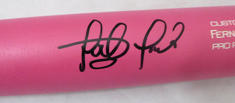 Fernando Tatis Jr. Autographed Pink Victus Game Model Bat San Diego Padres Beckett BAS Stock #189442