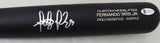 Fernando Tatis Jr. Autographed Black Victus Game Model Bat San Diego Padres Beckett BAS Stock #189444
