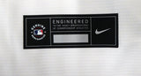 Cleveland Indians Shane Bieber Autographed White Nike Jersey Size XL "Go Tribe" Beckett BAS Stock #190030