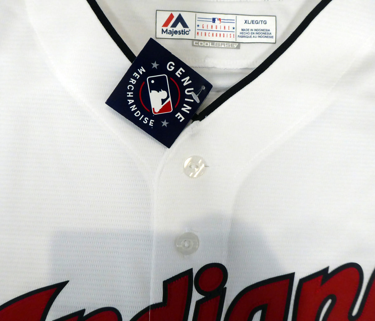 Cleveland Indians Shane Bieber Autographed White Majestic Jersey Size XL "2020 AL Cy Young" Beckett BAS Stock #190032