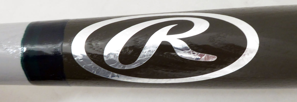 Julio Rodriguez Autographed Black Rawlings Game Model Bat Seattle Mariners Beckett BAS Stock #192183