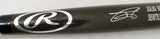 Julio Rodriguez Autographed Black Rawlings Game Model Bat Seattle Mariners Beckett BAS Stock #192183