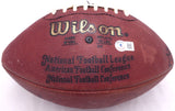 Orlando Pace Autographed NFL Leather Football St. Louis Rams (Flat) Beckett BAS #BH014818