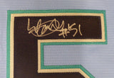 Seattle Mariners Ichiro Suzuki Autographed Blue Majestic 2019 Spring Training Jersey Size XXL IS Holo SKU #193828820
