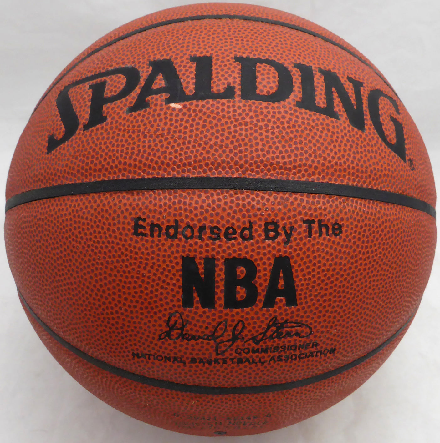 Wilt Chamberlain Autographed Official Spalding Basketball Los Angeles Lakers Beckett BAS QR #AC74587