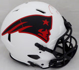 Tom Brady Autographed New England Patriots Lunar Eclipse Full Size Authentic Speed Helmet Fanatics Holo #AA0078100