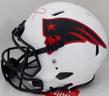 Tom Brady Autographed New England Patriots Lunar Eclipse Full Size Authentic Speed Helmet Fanatics Holo #AA0078100