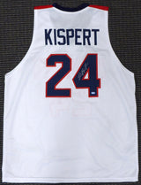 Gonzaga Bulldogs Corey Kispert Autographed White Jersey All American MCS Holo Stock #194893
