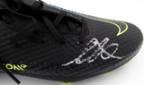 Mason Mount Autographed Black Nike Phantom Cleat Shoe Chelsea F.C. Size 9.5 (Light Auto) Beckett BAS #K06360
