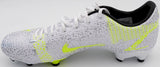 Mason Mount Autographed Silver & Yellow Nike Mercurial Cleat Shoe Chelsea F.C. Size 8 Beckett BAS #K06350