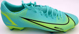 Mason Mount Autographed Teal Nike Mercurial Cleat Shoe Chelsea F.C. Size 10 Beckett BAS #K06324