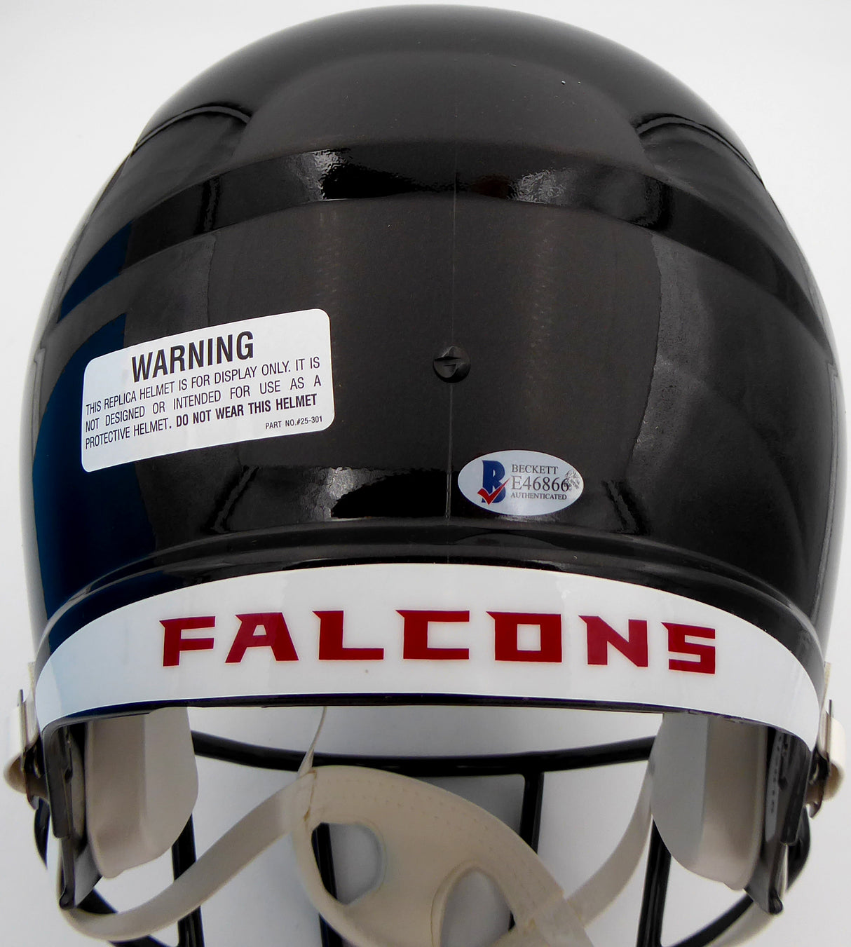 Calvin Ridley Autographed Atlanta Falcons Full Size Speed Replica Helmet (Smudge) Beckett BAS E46866