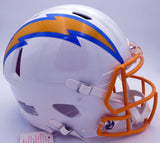 Unsigned Los Angeles Chargers Full Size Authentic Speed Helmet SKU #197273