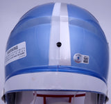 Ryan Tannehill Autographed Tennessee Titans Flash Blue Full Size Replica Speed Helmet (Smudge) Beckett BAS QR #WN46138