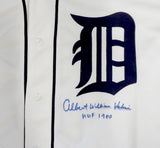 Detroit Tigers Al Kaline Autographed Mitchell & Ness White Jersey "Full Name & HOF 1980" PSA/DNA #AK24236