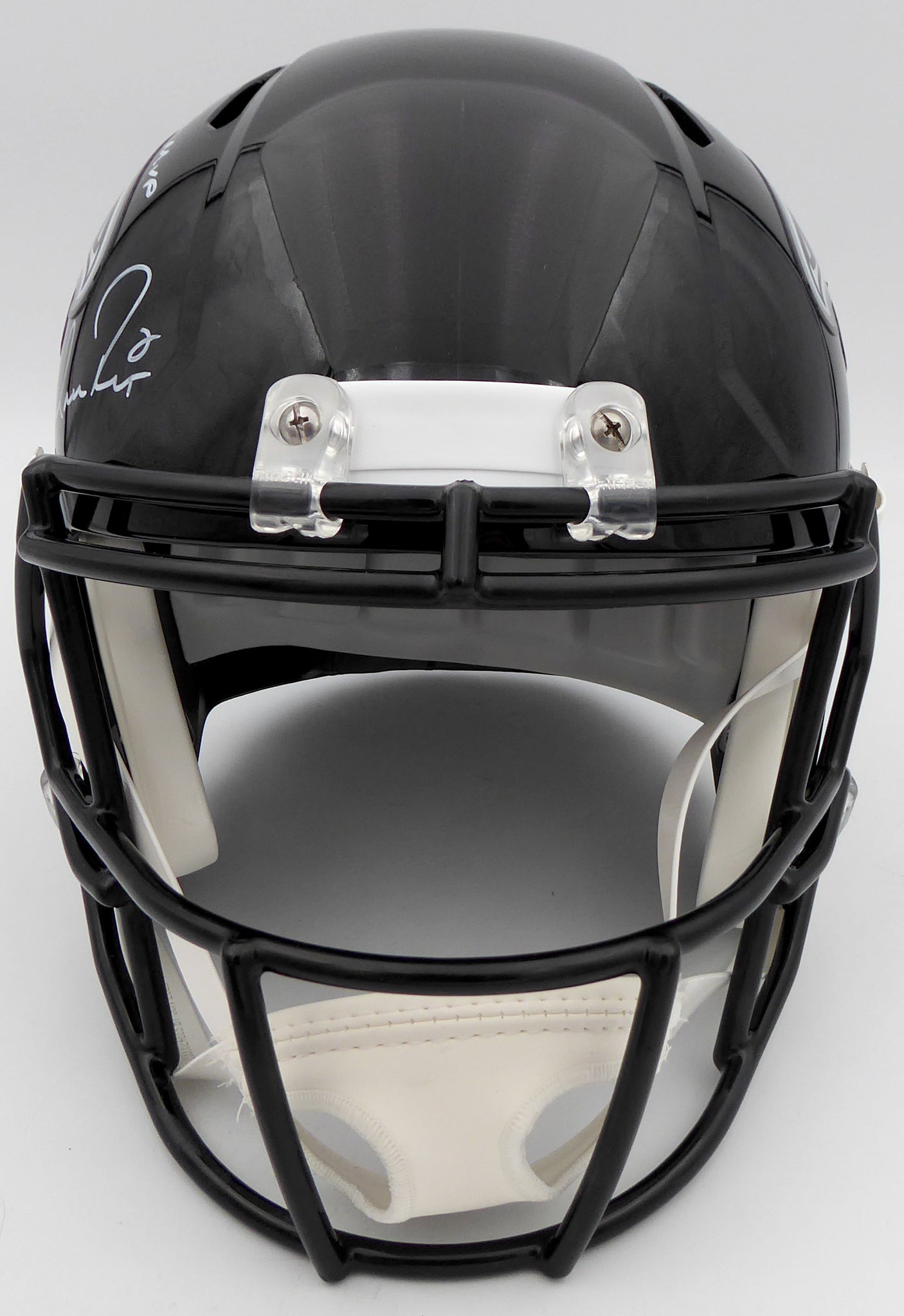 Matt Ryan Autographed Atlanta Falcons Full Size Replica Speed Helmet "2016 NFL MVP" (Smudge) Beckett BAS QR #WL25974