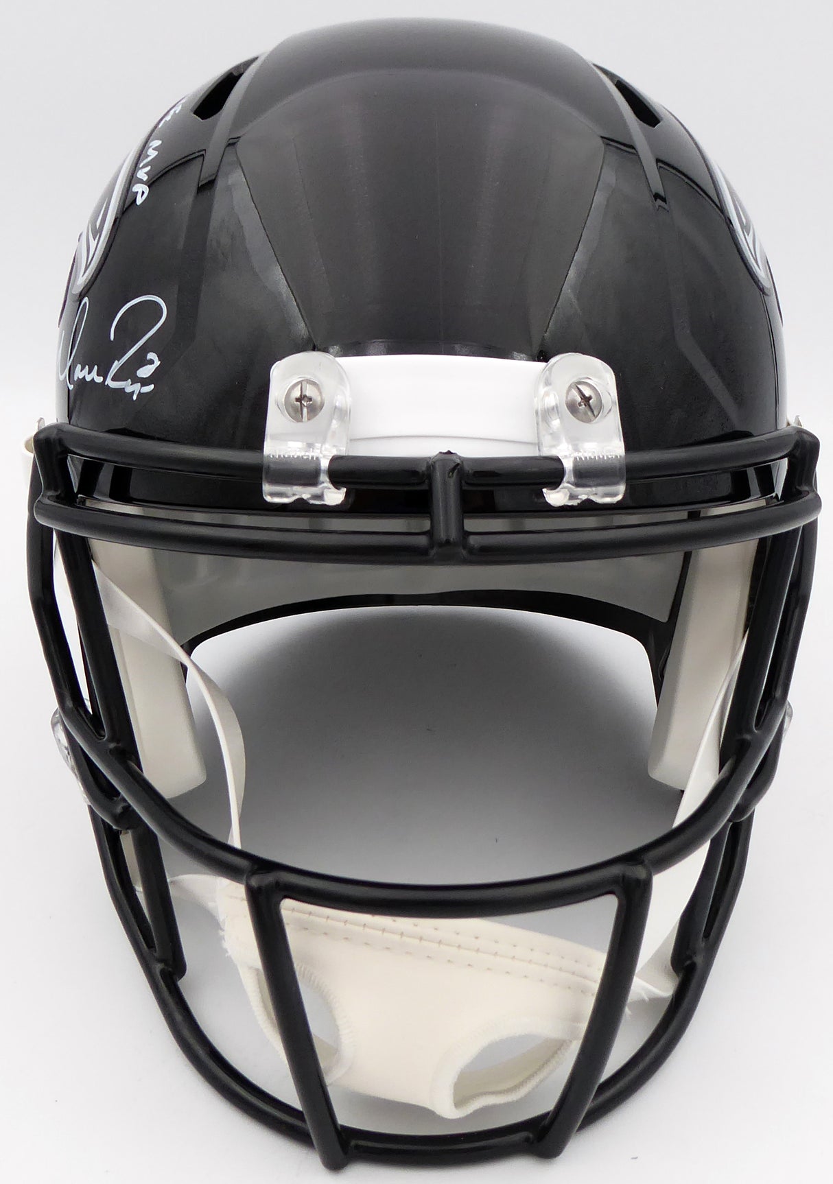 Matt Ryan Autographed Atlanta Falcons Full Size Replica Speed Helmet "2016 NFL MVP" (Smudge) Beckett BAS QR #WL25970