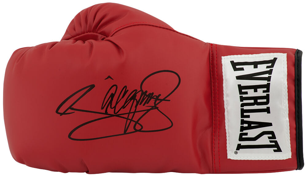 Manny Pacquiao Signed Everlast Red Boxing Glove