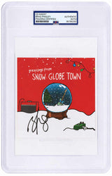 Brad Paisley Signed 'Snow Globe Town' 5x5 CD Insert - (PSA/DNA Encapsulated)