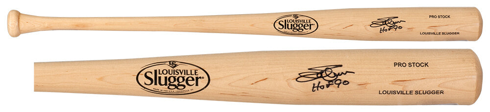 Jim Palmer Signed Louisville Slugger Pro Stock Blonde Baseball Bat w/HOF'90