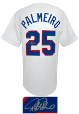 Rafael Palmeiro Signed White Custom Baseball Jersey