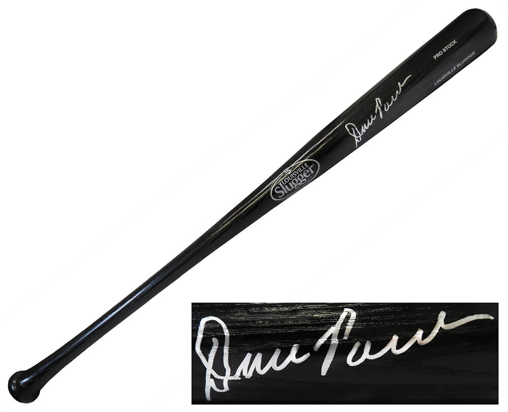 Dave Parker Signed Louisville Slugger Pro Stock Black Baseball Bat