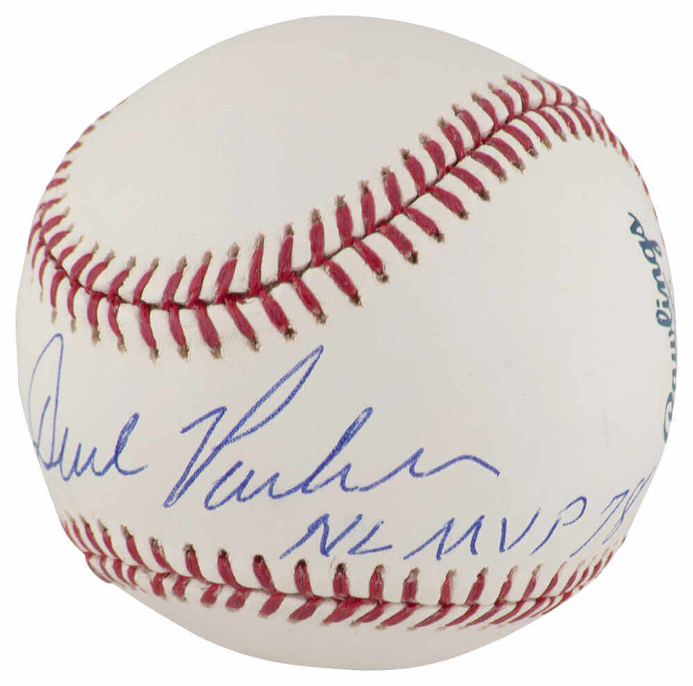 Dave Parker Signed Rawlings (Selig) MLB Baseball w/NL MVP 77