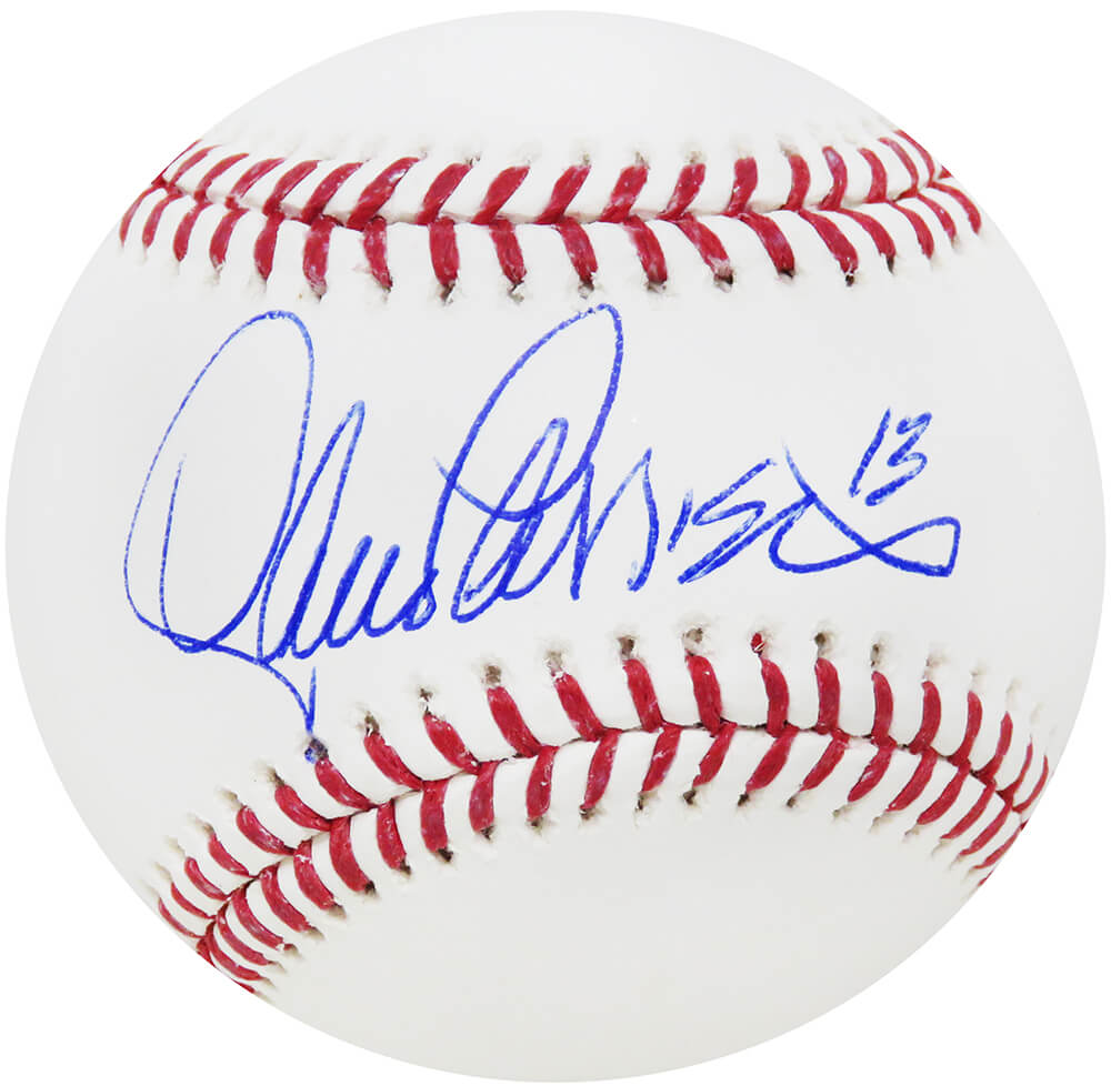 Lance Parrish Signed Rawlings Official MLB Baseball