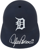 Lance Parrish Signed Detroit Tigers Replica Souvenir Batting Helmet